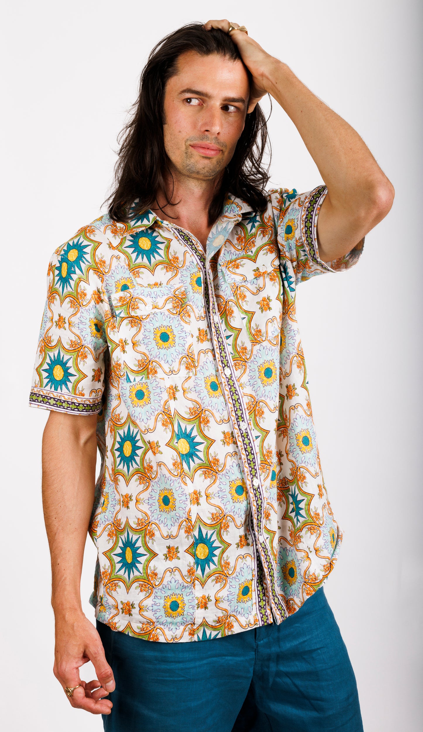 Wacker Man - Bruce Shirt - Eumundi Print