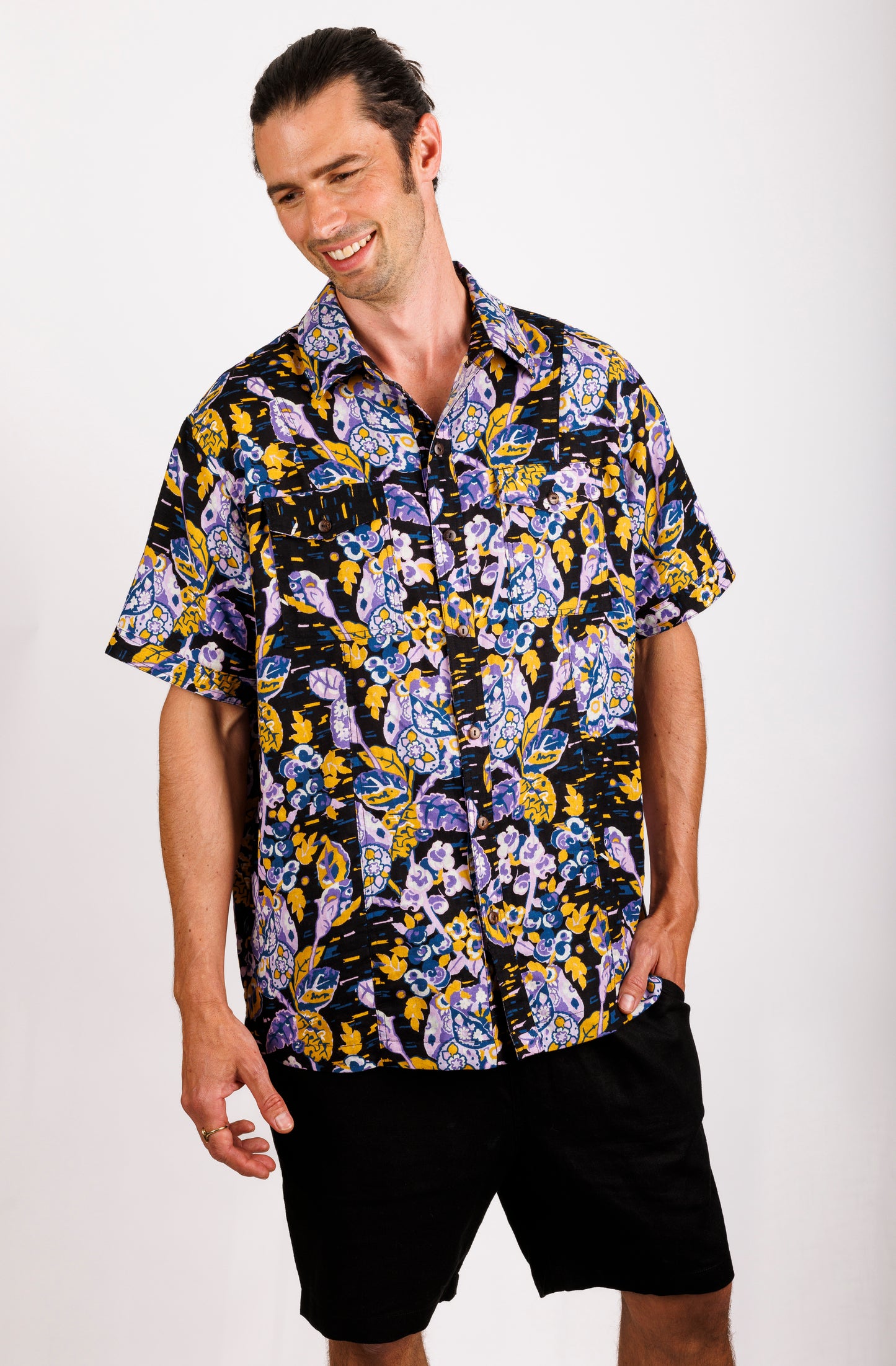 Wacker Man - Bruce Shirt - Tahiti print