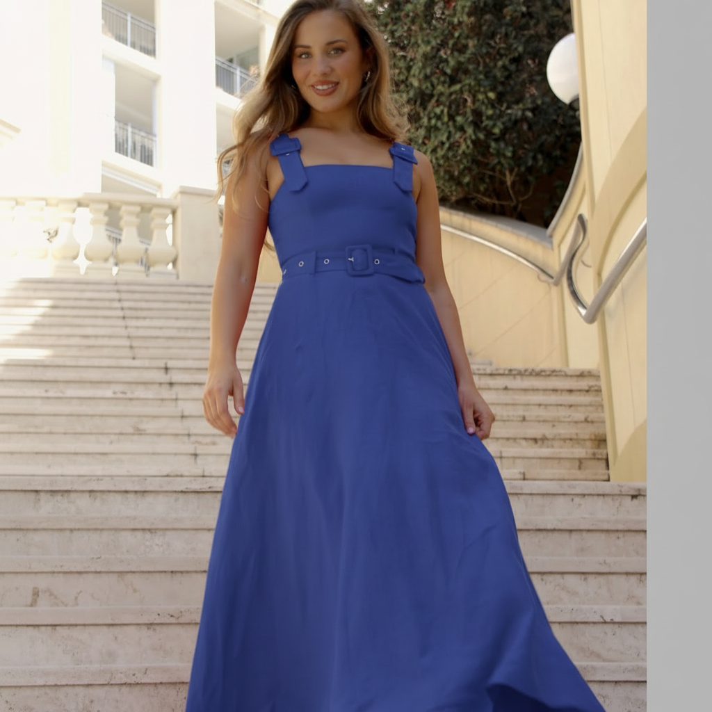 Joy Dress - Cobalt Blue