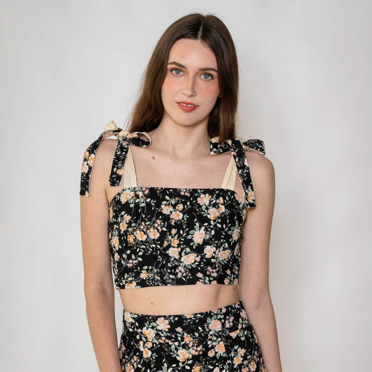 Wynne Bustier - Gothic Floral
