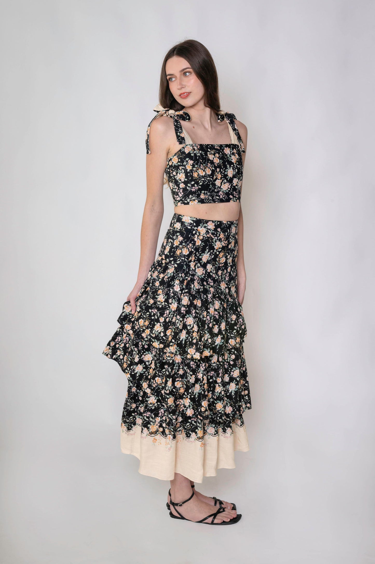 Wynne Bustier - Gothic Floral