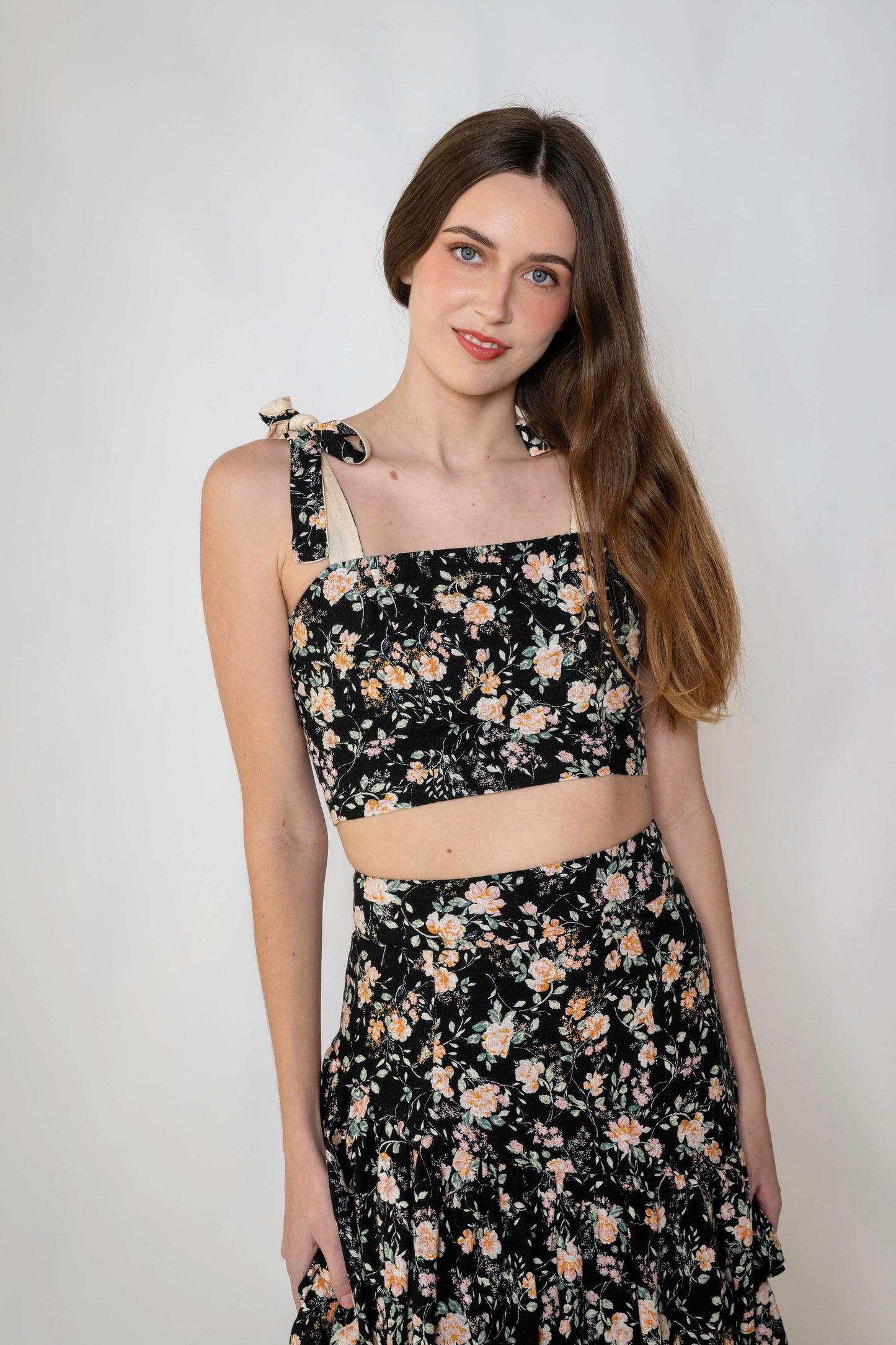 Wynne Bustier - Gothic Floral