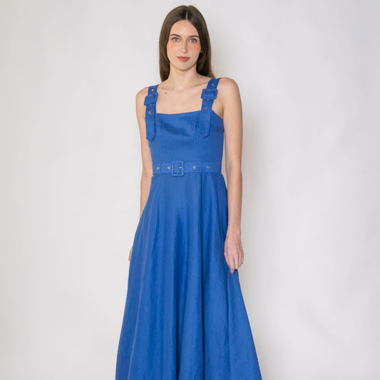 Joy Dress - Cobalt Blue