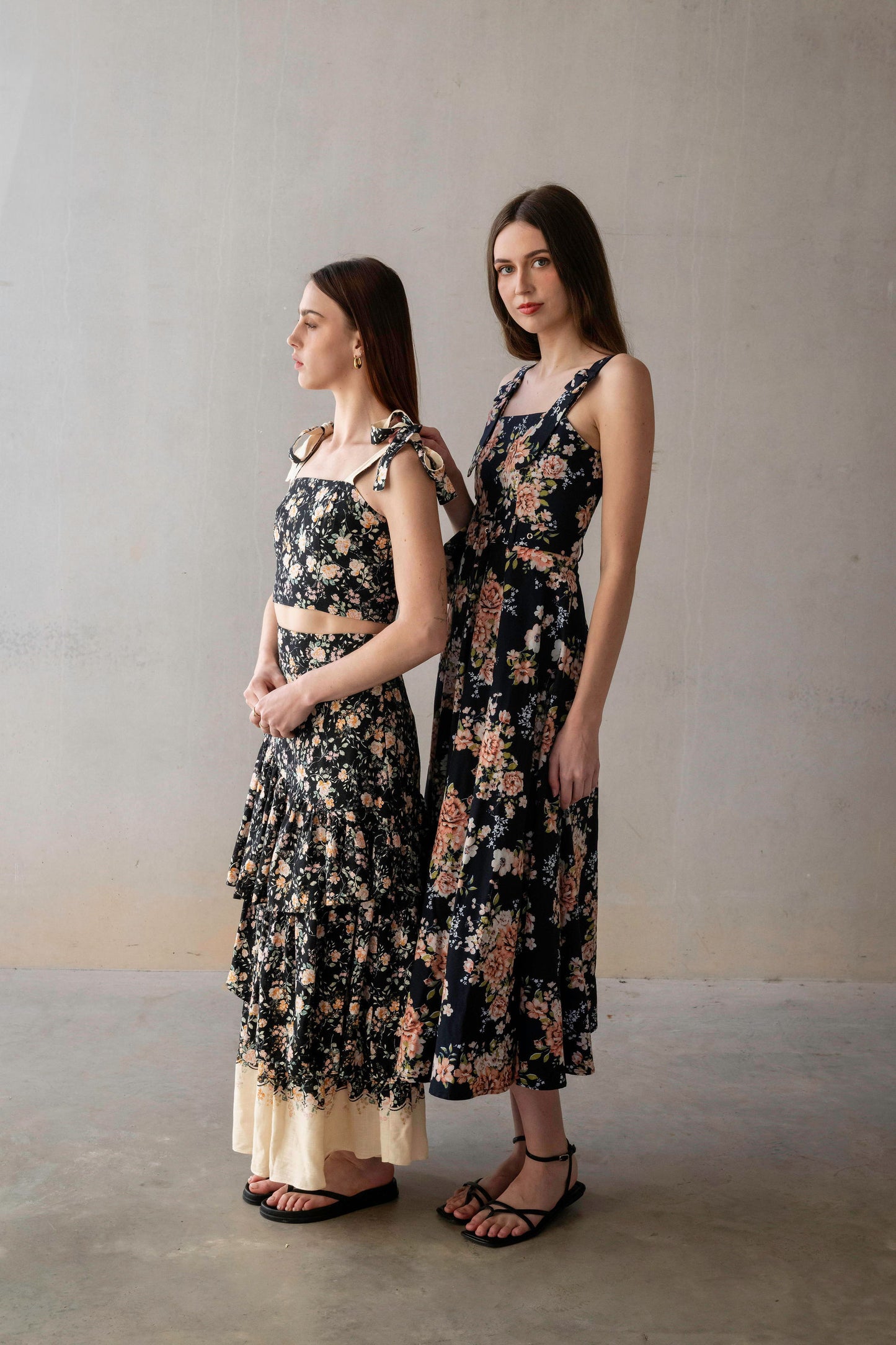 Joy Dress - Gothic Floral