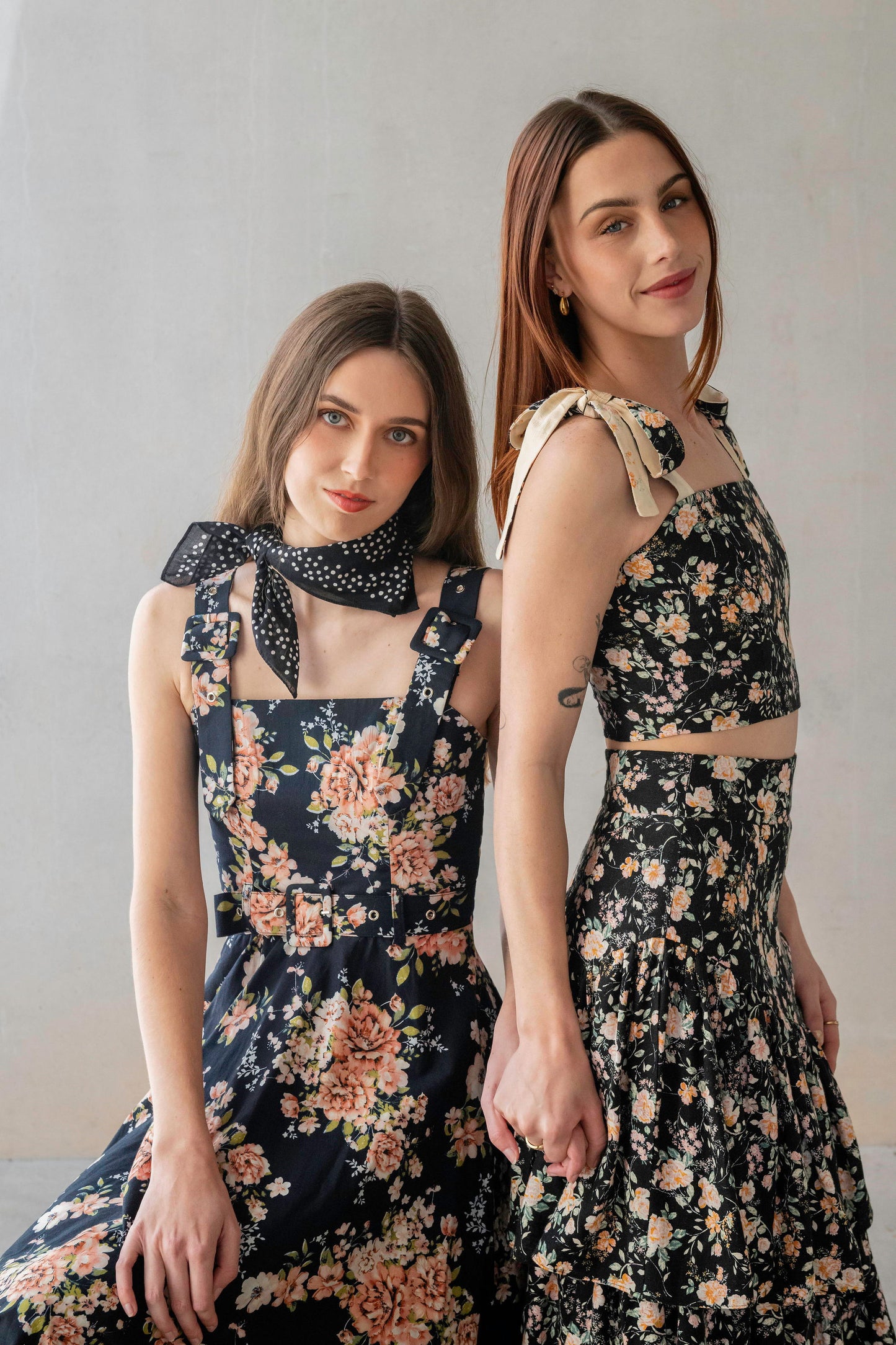 Joy Dress - Gothic Floral