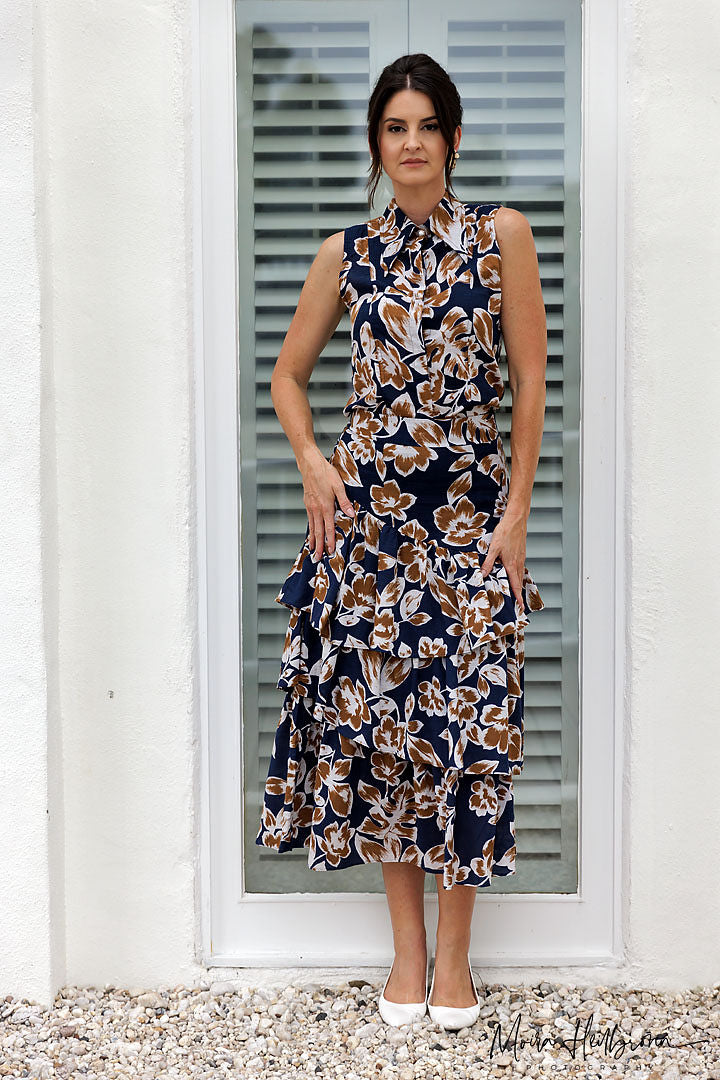 Teneriffe Shirt - Noosa print