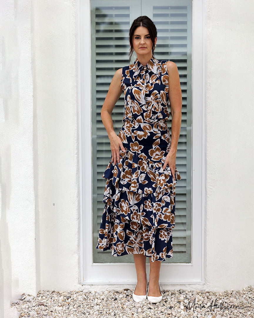 Teneriffe Shirt - Noosa print