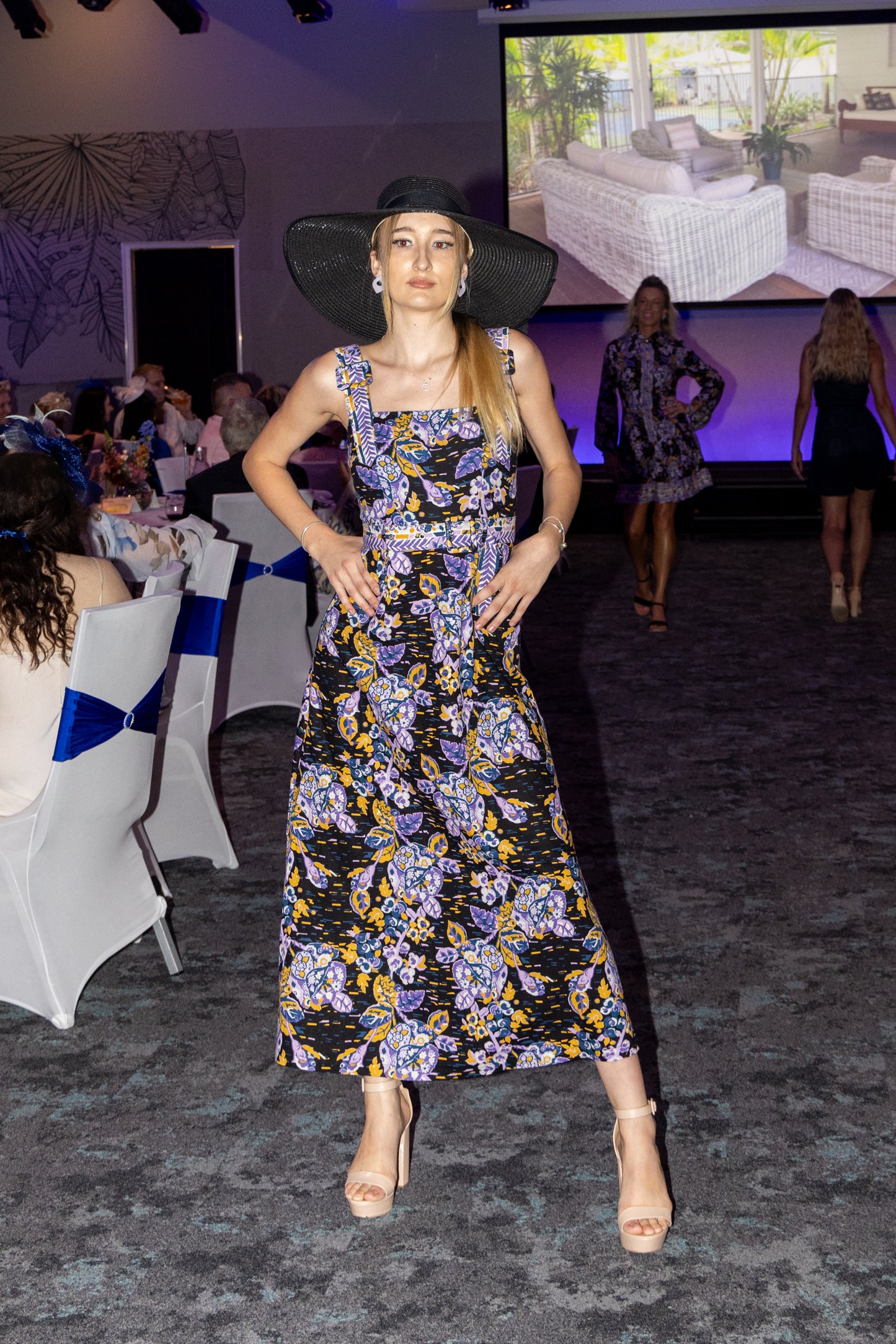 Laurel Dress - Tahiti Print