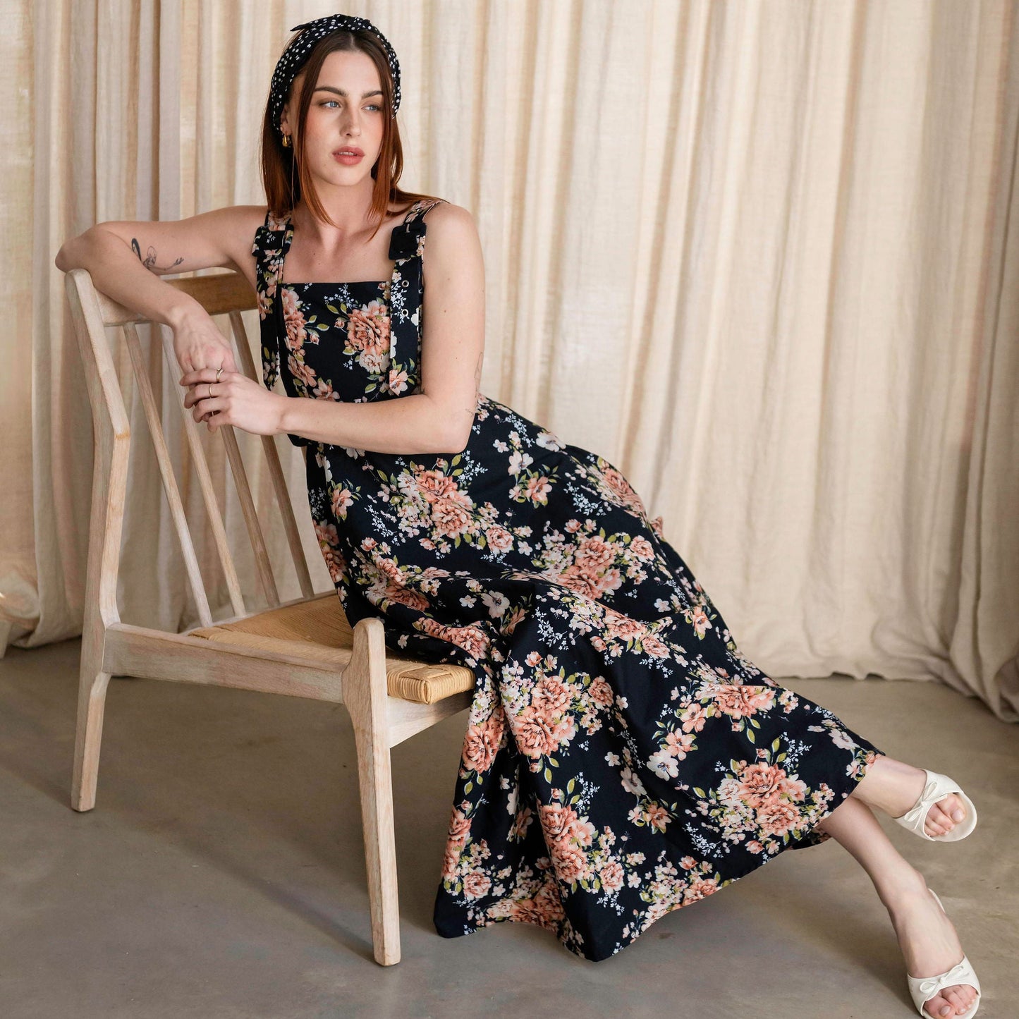 Joy Dress - Gothic Floral