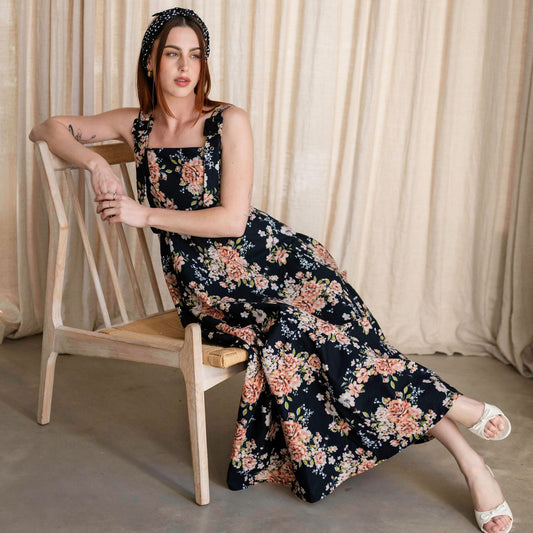 Joy Dress - Gothic Floral