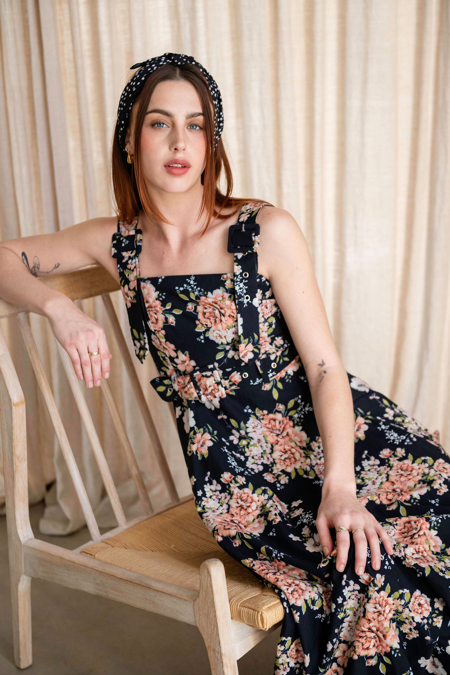 Joy Dress - Gothic Floral