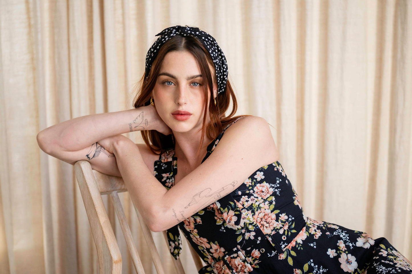 Joy Dress - Gothic Floral