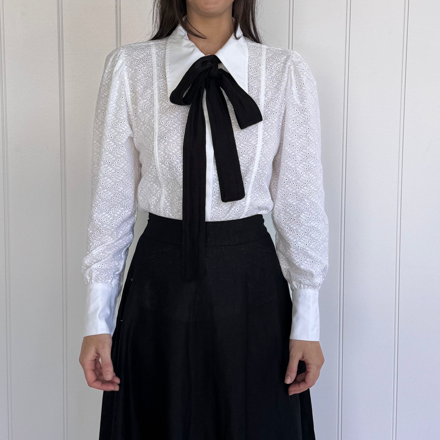 Marilyn Shirt - Broderie Anglaise