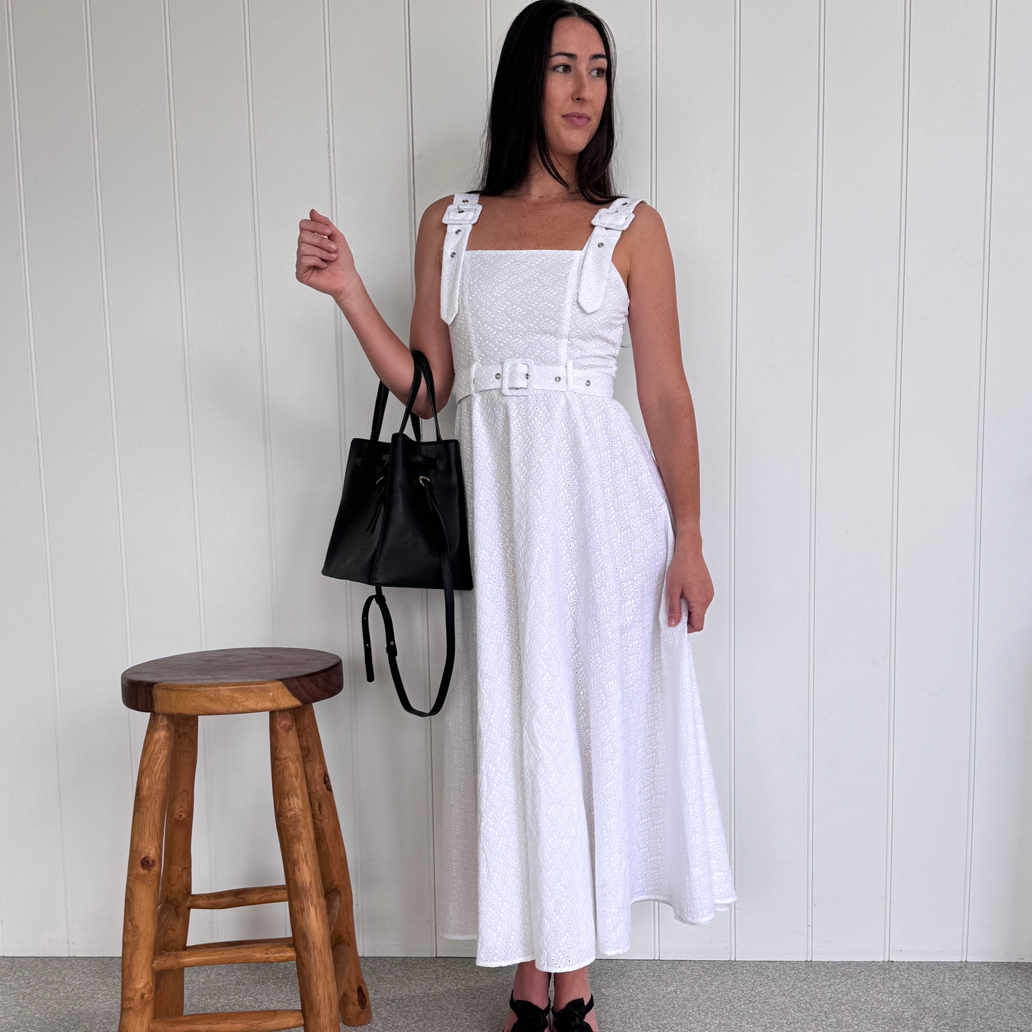 Joy Dress - Broderie Anglaise