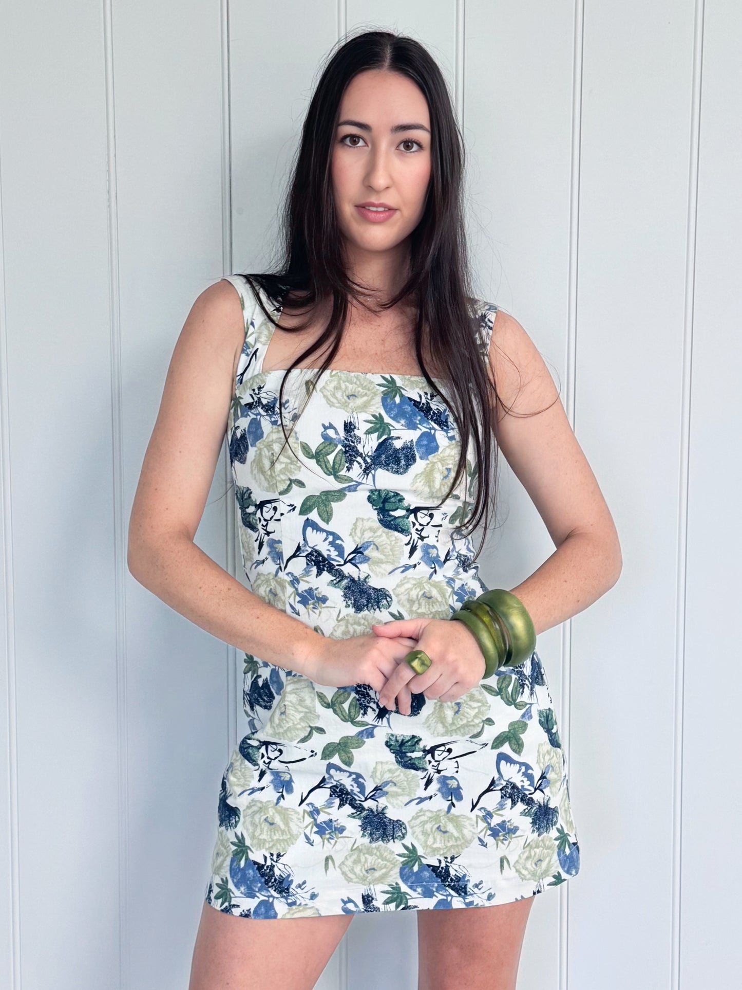 Kiki Dress - Tea Party print