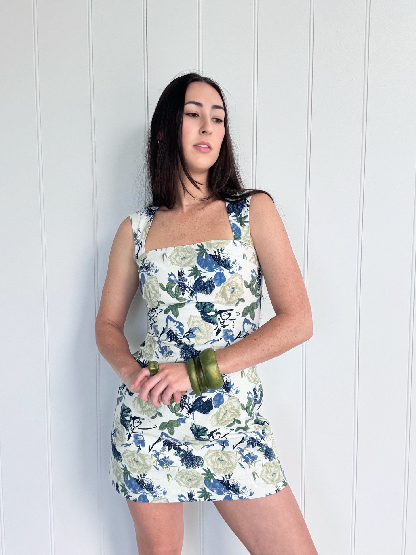 Kiki Dress - Tea Party print