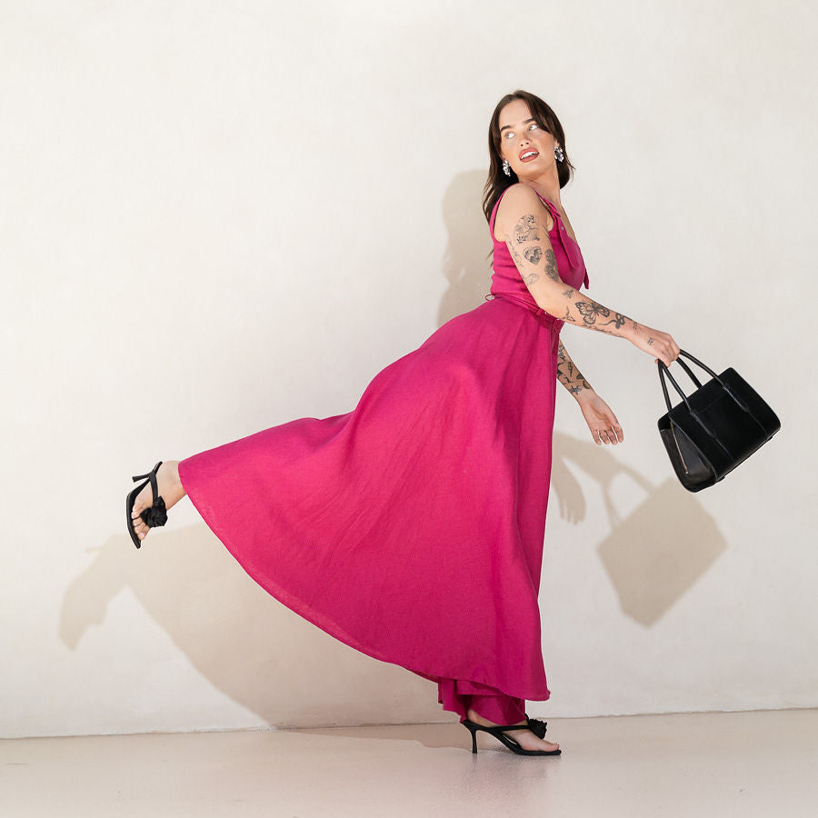 Joy Dress - Liquid Pink