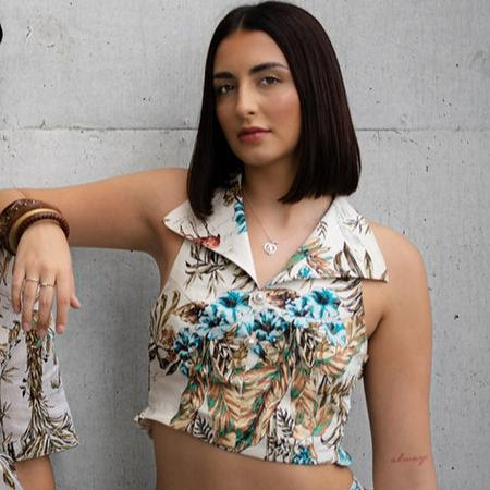 Ivy Halter Top - Palm Springs Print