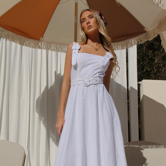 Joy Dress - Broderie Anglaise