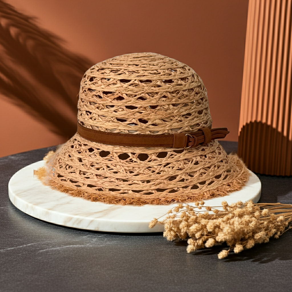 Blair - Straw Bucket Hat