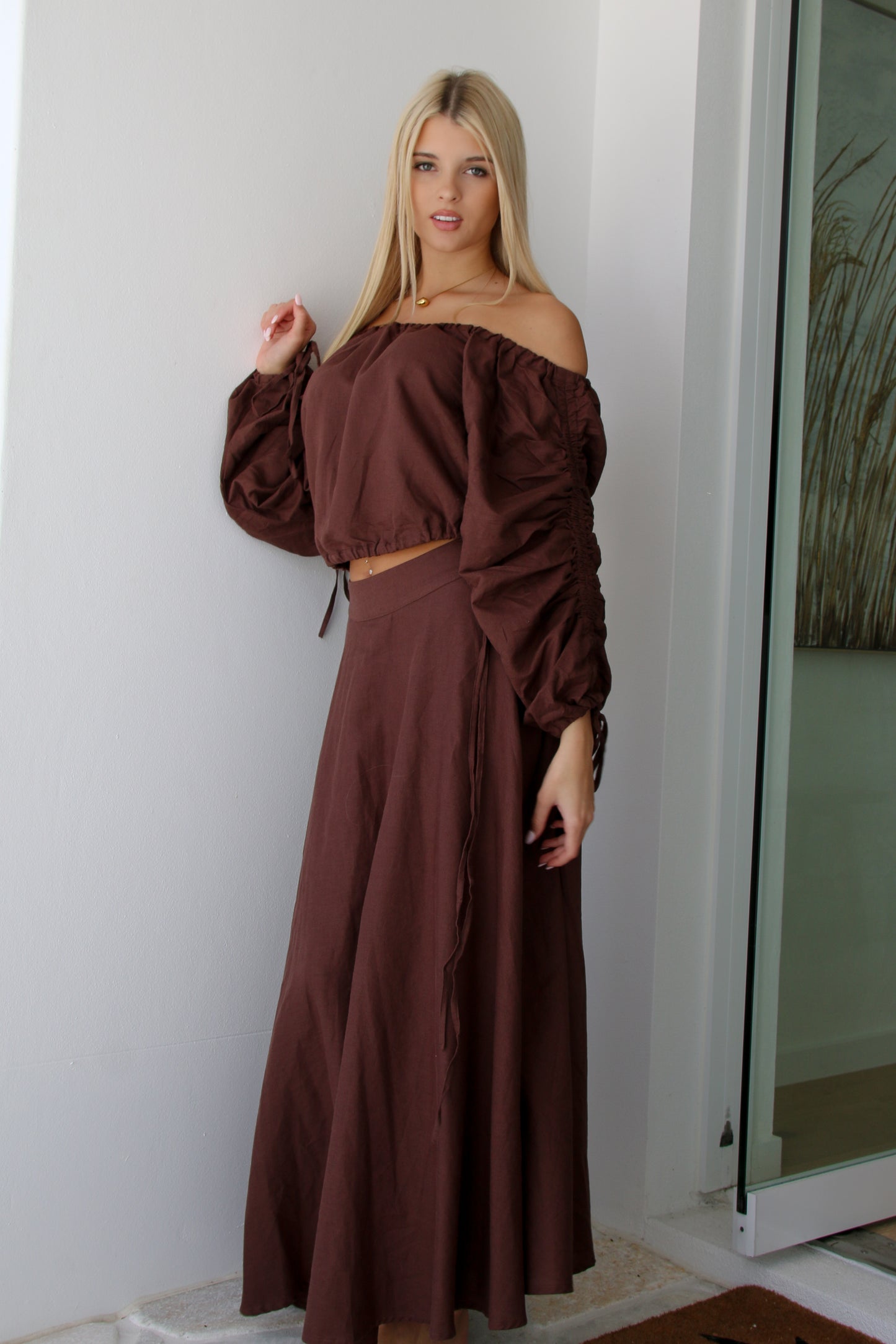 Lara Skirt - Chocolate