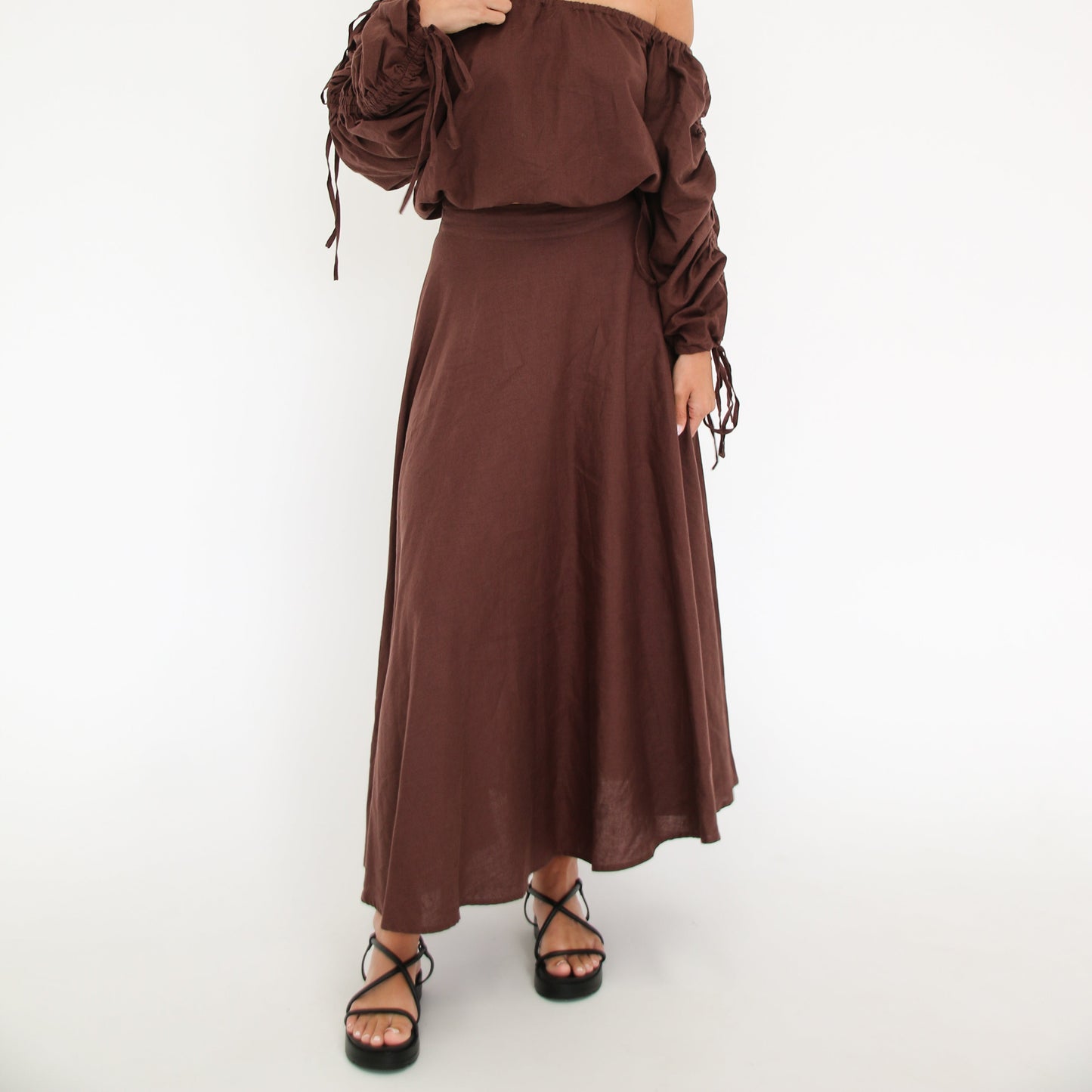 Lara Skirt - Chocolate