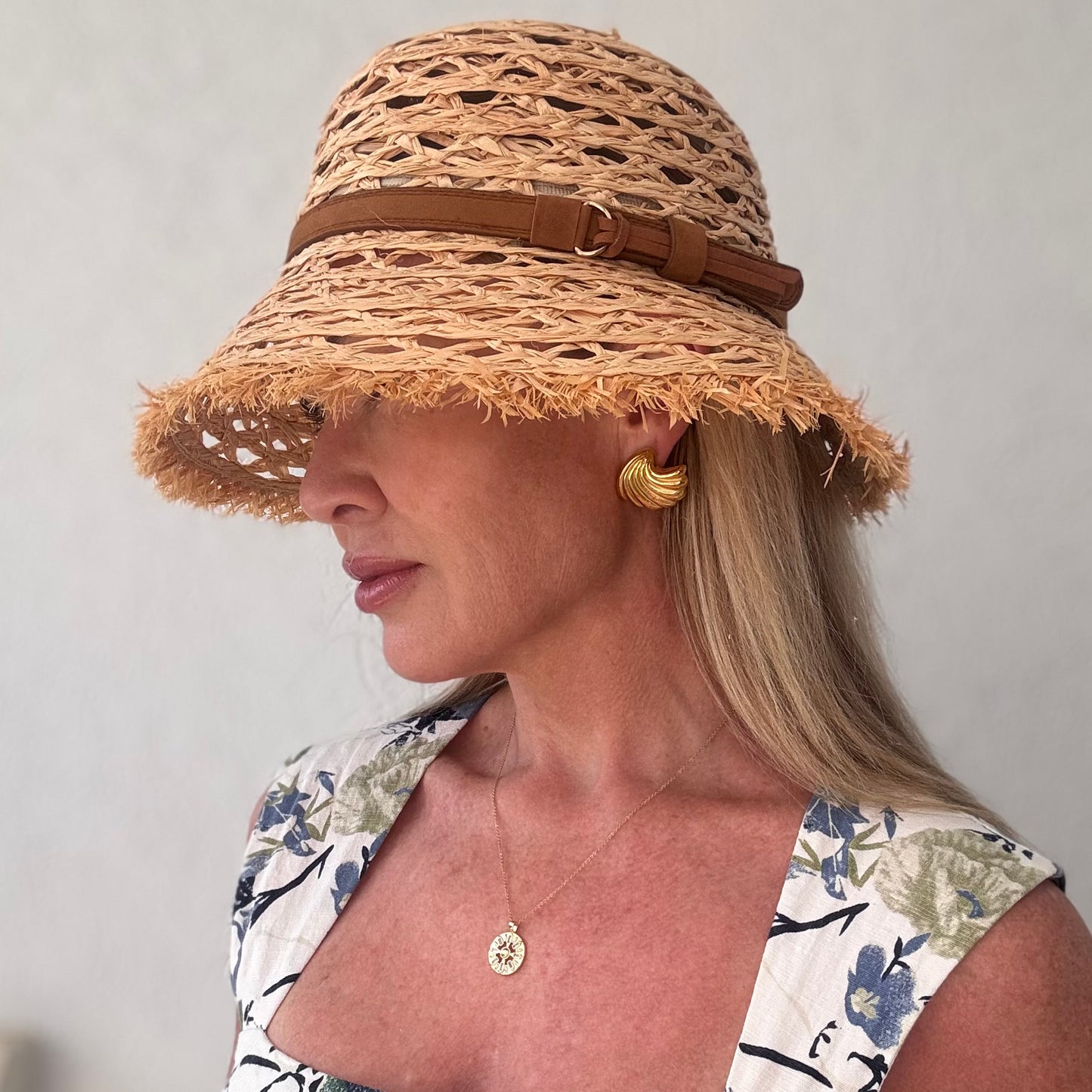 Blair - Straw Bucket Hat