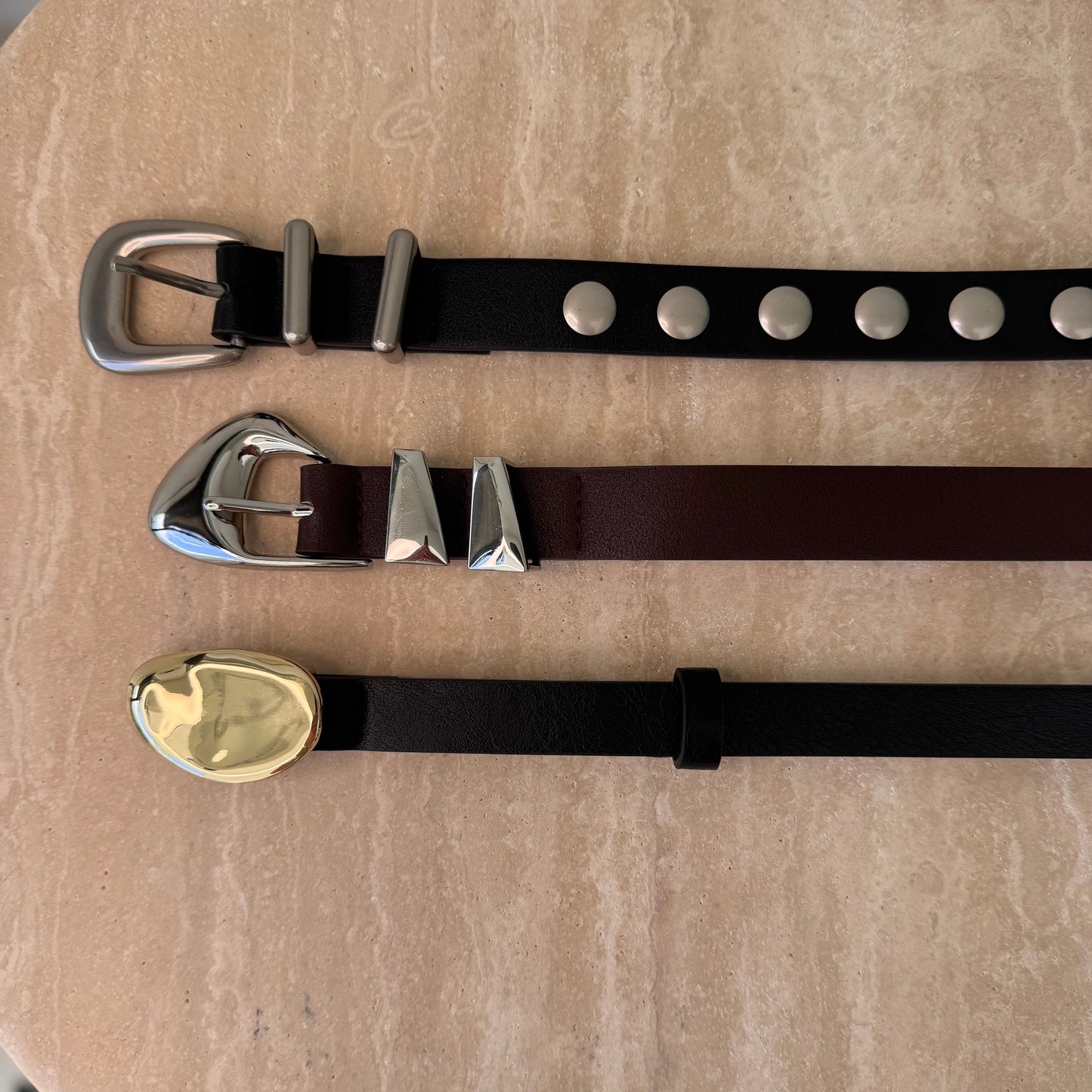 PEBBLES - statement belt