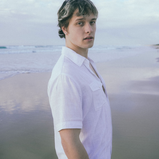 Wacker Man - Bruce Shirt - White Linen