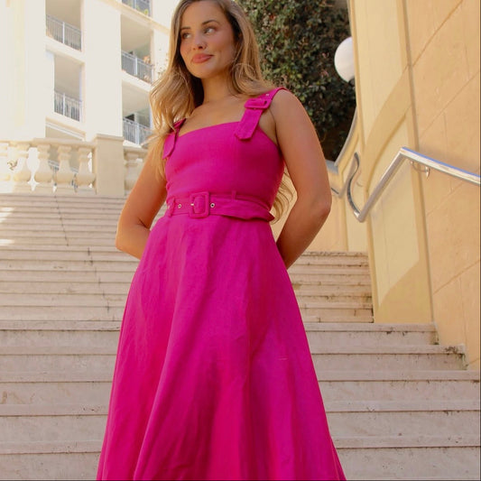 Joy Dress - Liquid Pink