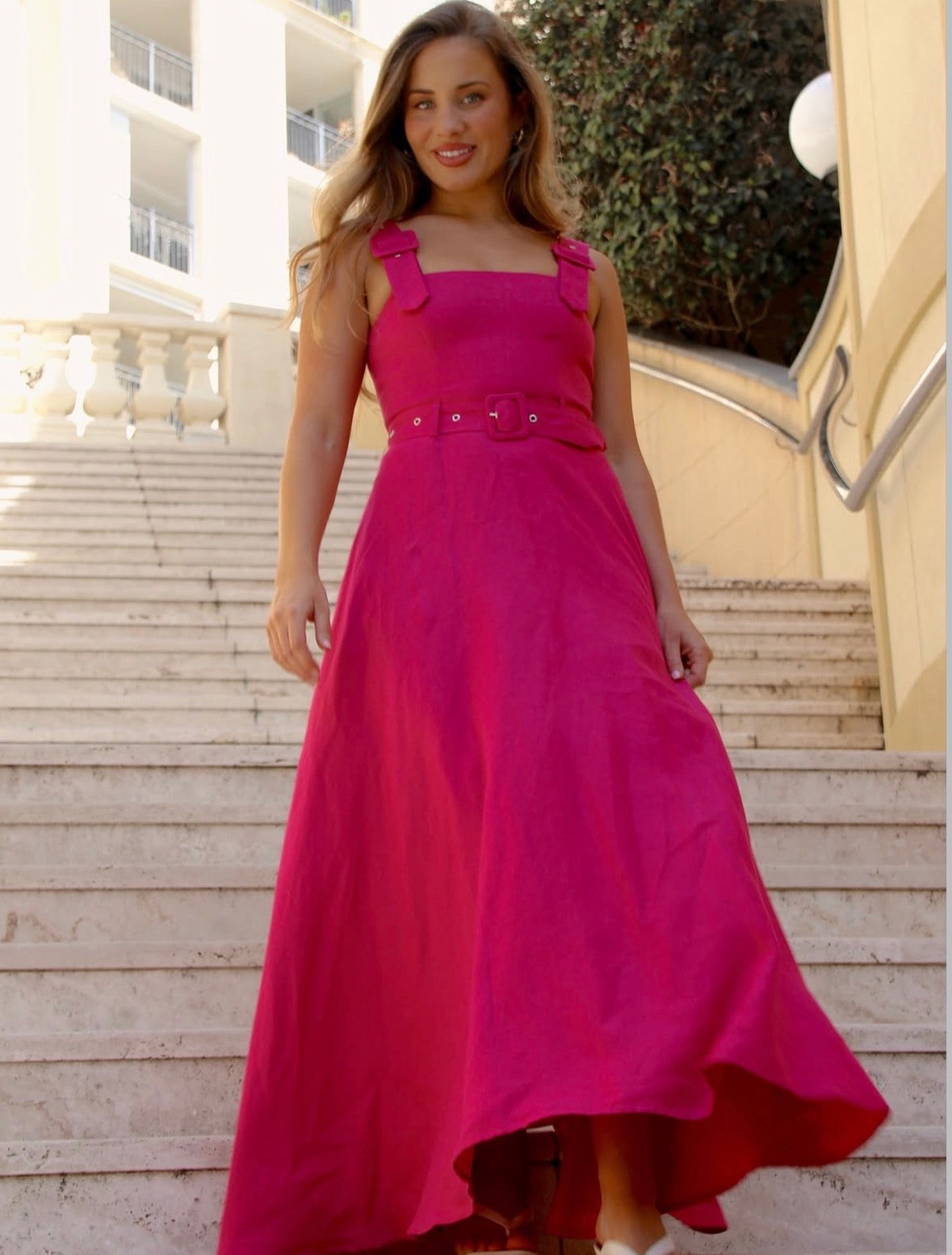 Joy Dress - Liquid Pink