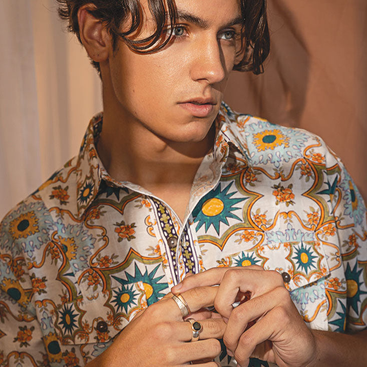 Wacker Man - Bruce Shirt - Eumundi Print