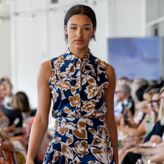 Teneriffe Shirt - Noosa print