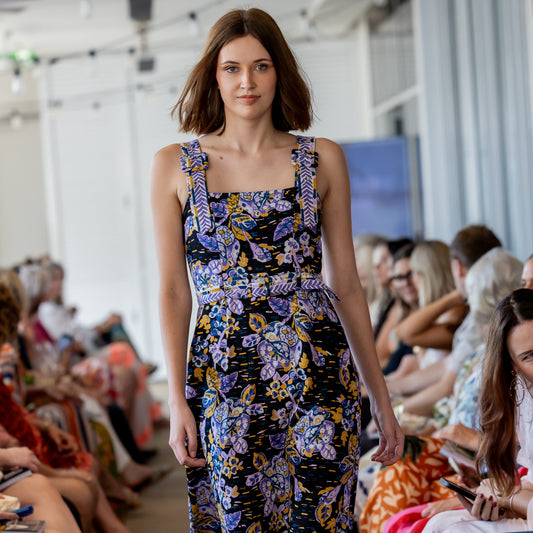 Laurel Dress - Tahiti Print