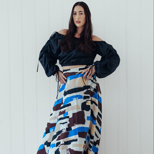 PRE ORDER Lara Skirt - Artista print