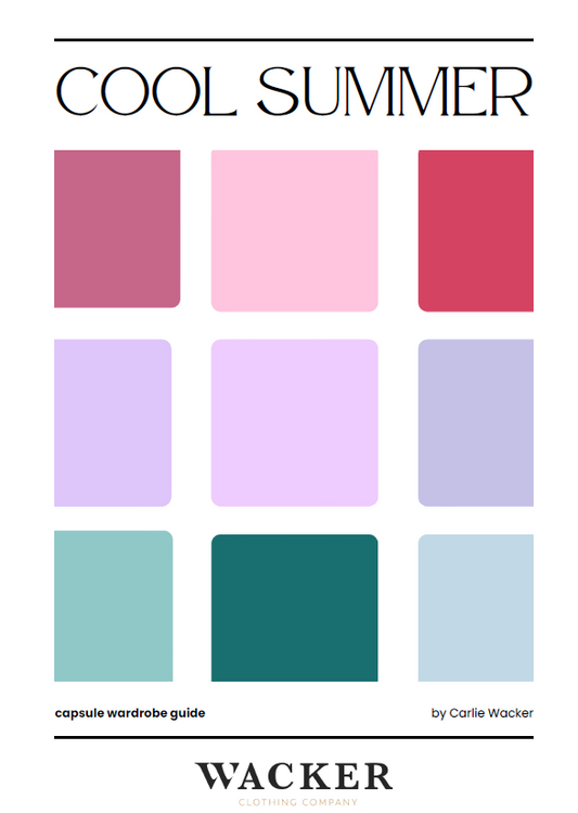COOL SUMMER CAPSULE WARDROBE GUIDE