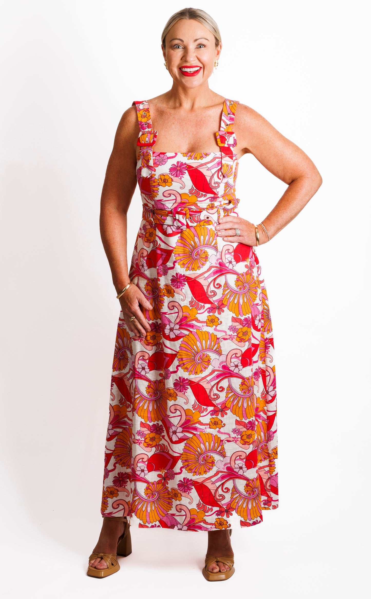 Laurel Dress - Cali Print