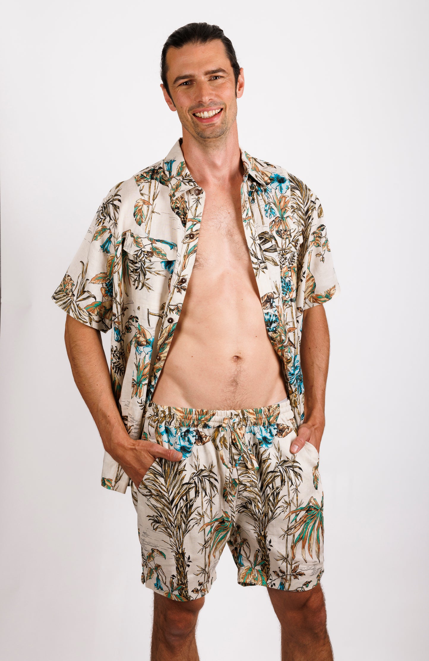 Wacker Man - Henry Relaxed short - Palm Springs Print