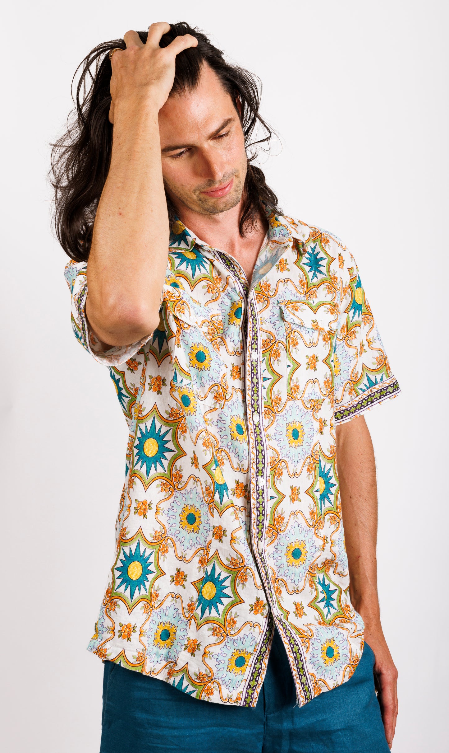 Wacker Man - Bruce Shirt - Eumundi Print