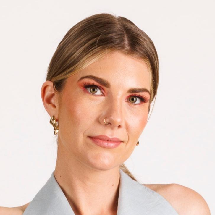 Ivy Halter Neck Top - Sky Blue