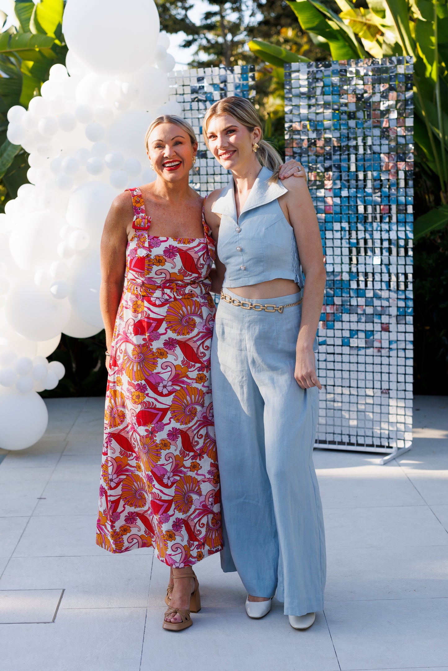 Ivy Halter Neck Top - Sky Blue