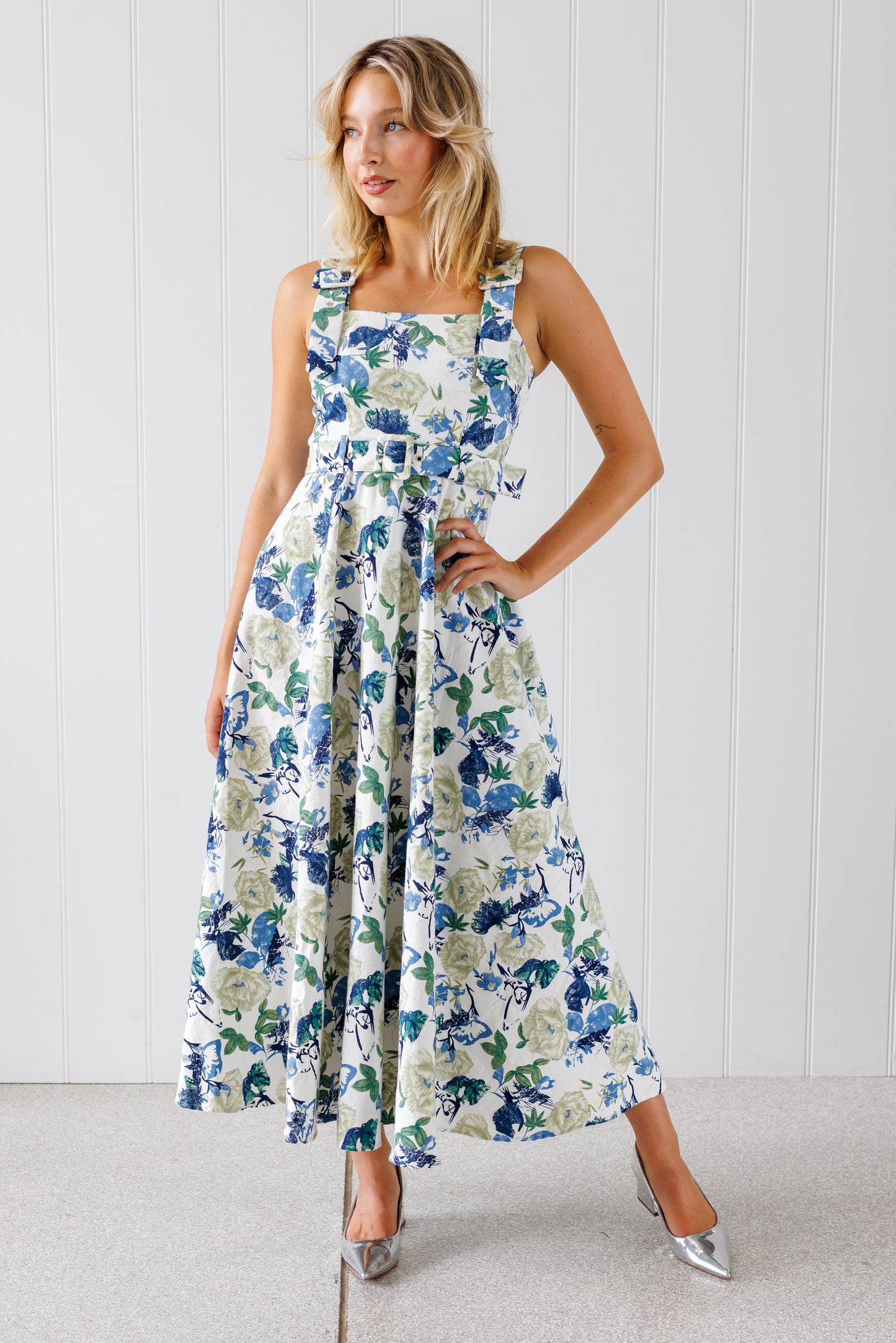 Joy dress - Tea Party print