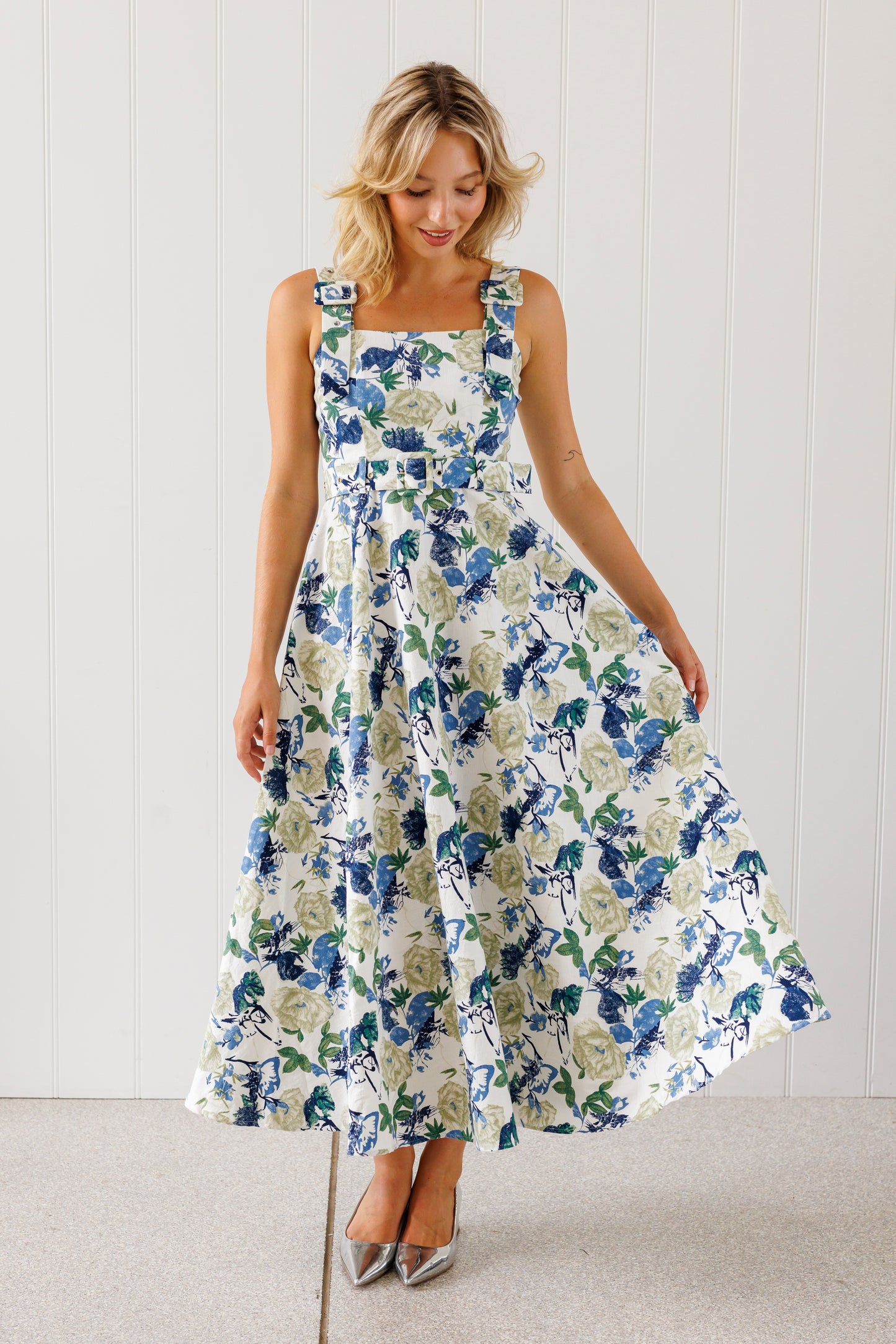 Joy dress - Tea Party print